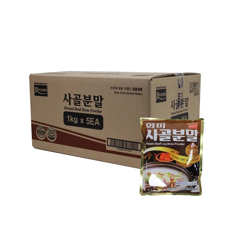 화미 사골분말, 1kg, 1개 Hami Beef Bone Powder, 1kg, 1