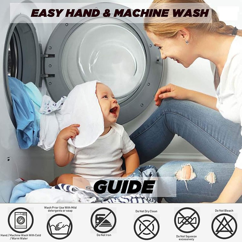 Edenwald Crib Mattress Protector Dry Sheet, Waterproof Bed Protector Sheets,