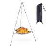 Portable Outdoor Fire Pit Camping Oven Tripod - 2023 New