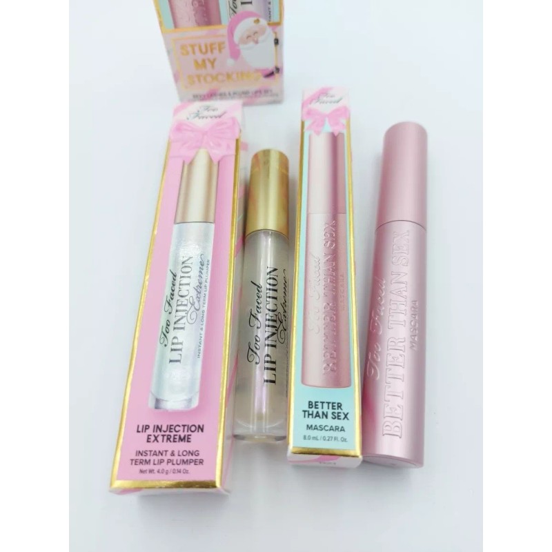 Too Faced Rimel Y Lip Injection Kit 2 Pzas Original