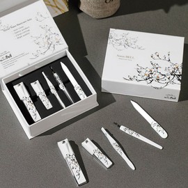 Bell Metal Silver Nano Nail Clippers 5-piece Set BN-504 / 벨금속 은나노 손톱깎이 5종 세트 BN-504
