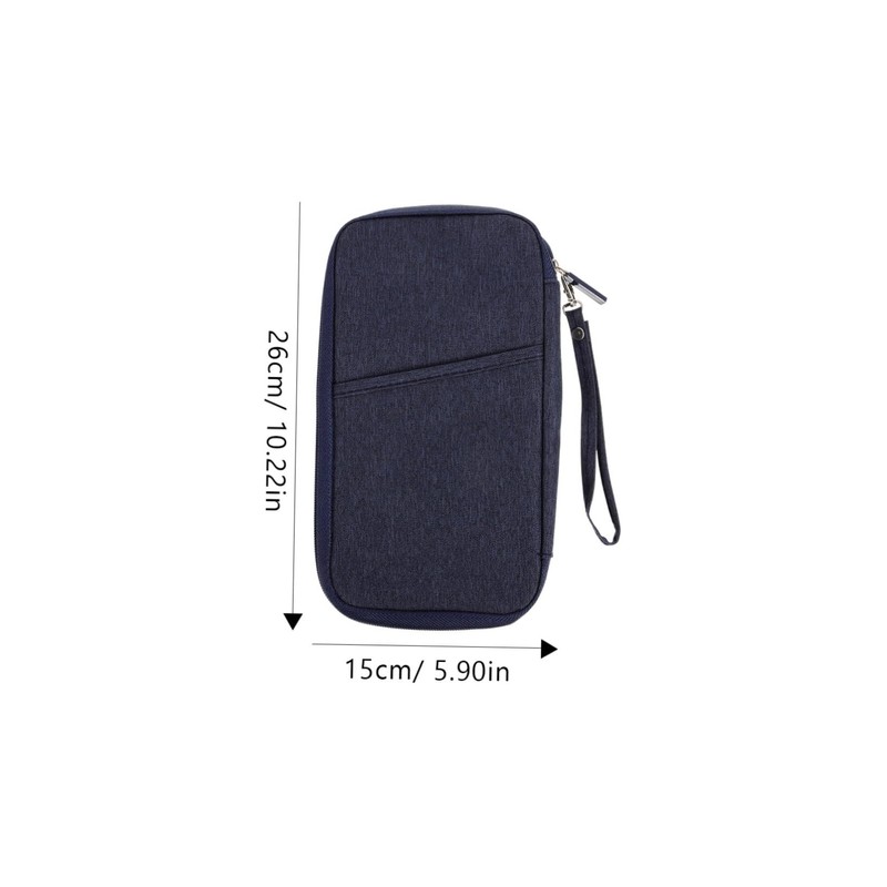 BESPORTBLE Multi-Functional Waterproof Passport Wallet Holder Portable Travel Document Organizer