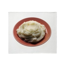 CafePress Mashed Potatoes Throw Blanket Super Soft Fleece Plush Throw Blanket, 60"x50"