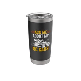 RC Car Racing - Radio Controlled RC Racing - Funny RC Car Stainless Steel Insulated Tumbler