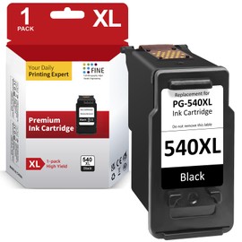 Inkwood 540XL Black Compatible with Canon Printer Cartridges 540, Canon PG 540 XL for TS5150 Printer Cartridges for Canon Pixma TS5151, MG3650, MG3650s, MG4250, MG3600, MX475, MX535 Cartridges