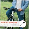 BESPORTBLE 2pcs Universal Bike Bell Manual Air Horn Loud Bugle
