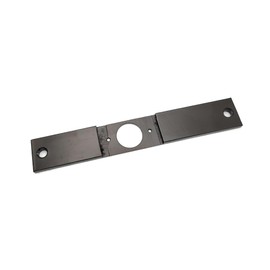 Mortise 86 Prep to Cylindrical 161 Prep Conversion Plate 1-1/4" x 8" x .25" | TUFF STRIKE (Oil Rubbed Bronze)