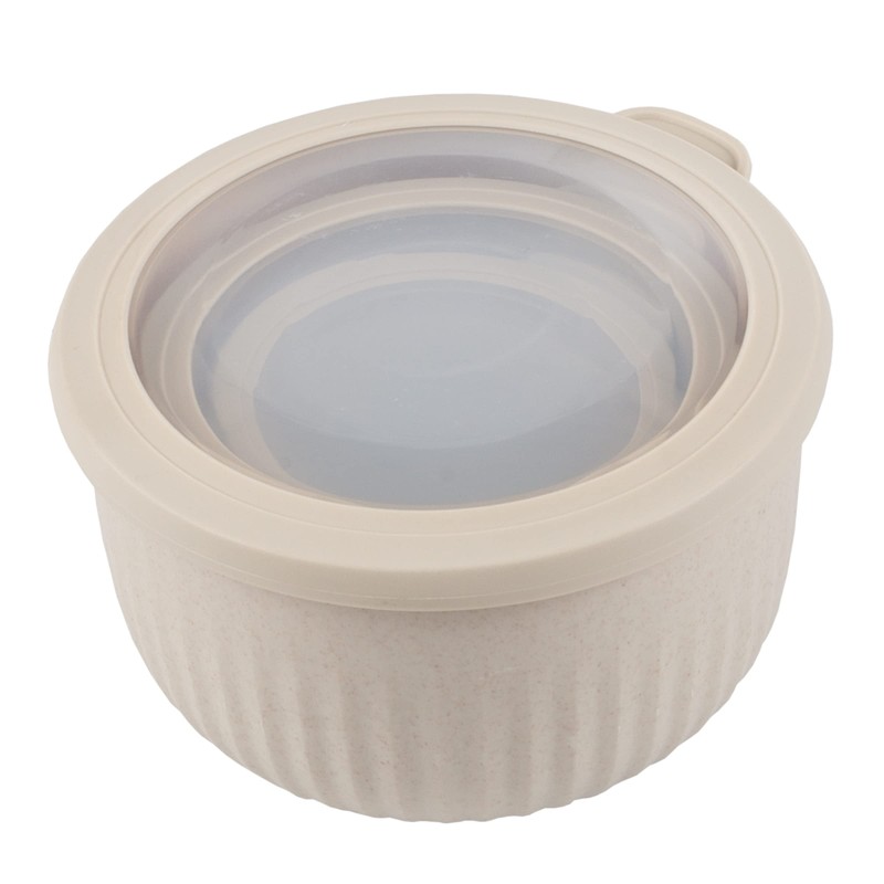 Classic Cuisine Set of 3 Bowls with Lids - Microwave,
