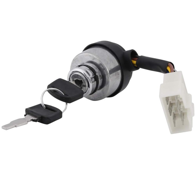 Ignition Key Switch Ignition Lock Cylinder 6 Wire On Off