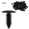 Keenso Rivet Clips, 100pcs Universal Nylon Car Bumper Fastener Rivet