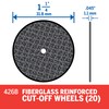 Dremel 426B 20 Piece 1-1/4-Inch Reinforced Rotary Tool Cut-Off Wheels