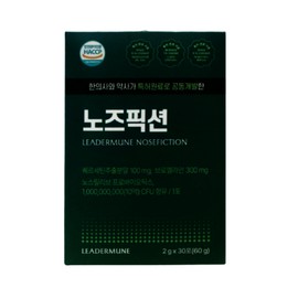 Leadermoon Lidermune Nose Fiction CFU Premium 2g x 30 packets / 리더뮨 노즈픽션 CFU 프리미엄 2g x 30포