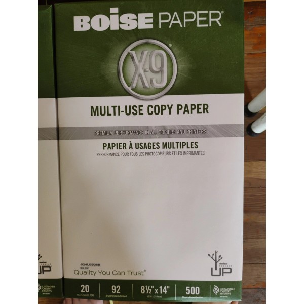 Boise X-9 Copy Paper - White (OX9001JR)