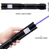 Long-Range Blue-Light Powerful Flashlight for Outdoor