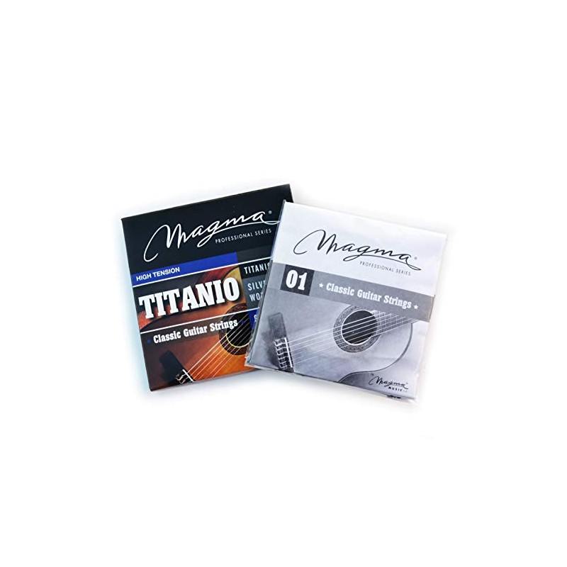 Magma Strings Titanium Classical Guitar Strings High Tension Argentina TITANIO