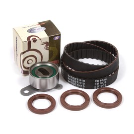 Domestic Gaskets DG-0664429501 Timing Belt Kit Compatible With/Replacement For 88-93 Toyota Celica Corolla Geo Prizm 1.6L DOHC 4AF 4AFE