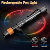 EverBrite Rechargeable Pen Light, 300 Lumens EDC Flashlight, Zoomable LED