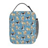 Oplp Cute Dog Pets Lunch Bag Poodle Bulldog and Beagle