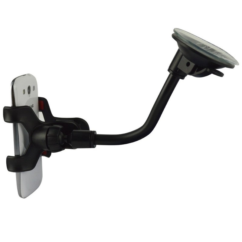Jeremywell Car Mount, Universal 360 Degree Rotating Car Windshield Mount