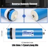 YKMGON 500GPD Reverse Osmosis Membrane Kit with RO Membrane Housing,Wrench,Quick-Connect