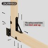DURIGID Anti-Sag Gate Frame Kit with Gravity Gate Latch 2