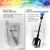 Pixiss Premium Resin Mixer, Handheld Rechargeable Epoxy Mixer Pro Grade,