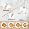 Mumoo Bear Milk Frothing Pitcher 12oz/350ml, Stainless Steel Espresso Steaming