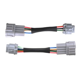 labwork Headlight Adapters Replacement for Nissan 350z - Headlight Adapter Wiring Harness Plug & Play 8-pin to 6-pin plug