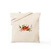 CafePress Maryland Crab Tote Bag Natural Canvas Tote Bag, Reusable