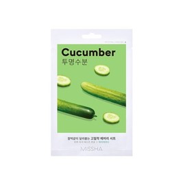 Missha Airy Close-Fit Sheet Mask (1 sheet) (Cucumber) / 미샤 에어리 밀착 시트마스크 1매 (오이)