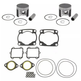 SPI 2001 2002 Arctic Cat ZR 600 EFI Carb SPI Pistons Top End Gasket Kit Std 78mm