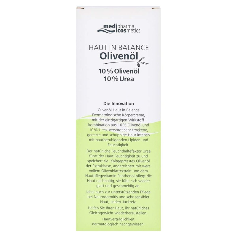 Medipharma Cosmetics, Olive Oil Skin in Balance Body Cream 200
