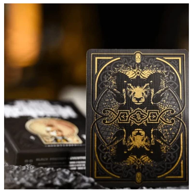 JP GAMES LTD Black Requiem Playing Cards - Luxury Counterspell