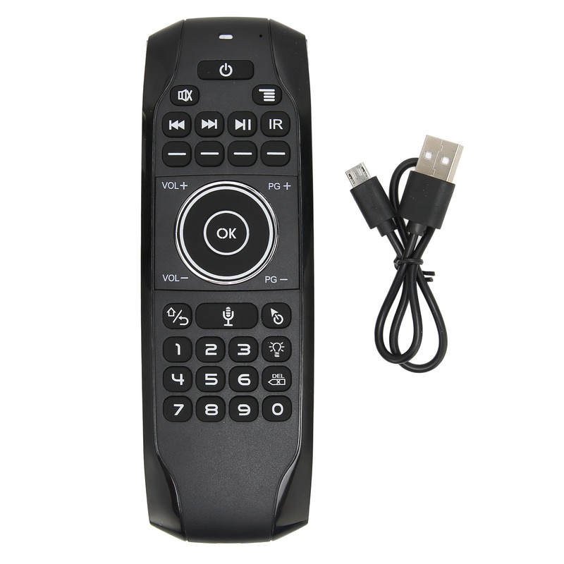 Voice Remote Control Replacement Backlight Double Sided 2.4G Wireless Remote