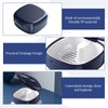 1PCS Leak-Proof Denture Box,Portable False Teeth Container,Denture Case with Strainer