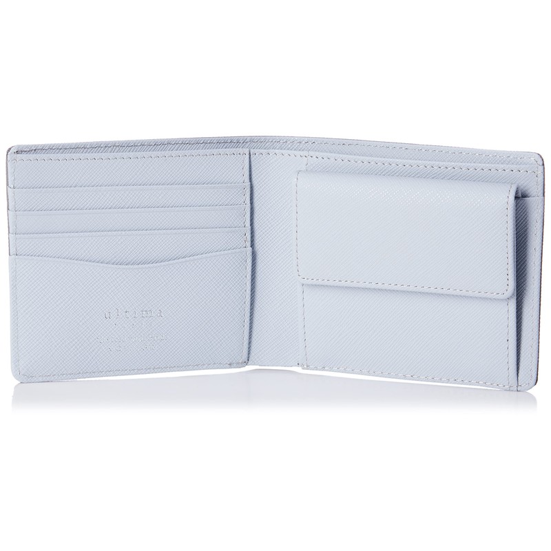 Ultima Tokyo No.17345 Bi-Fold Wallet, Cowhide Leather, Coin Purse, Small,