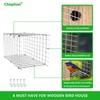 Bluebird House Predator Guards 2 Pcs, Strong Metal Wire Birdhouse
