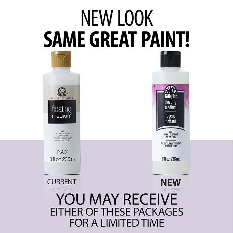 FolkArt Floating Medium (2-Ounce), 868, Yellow