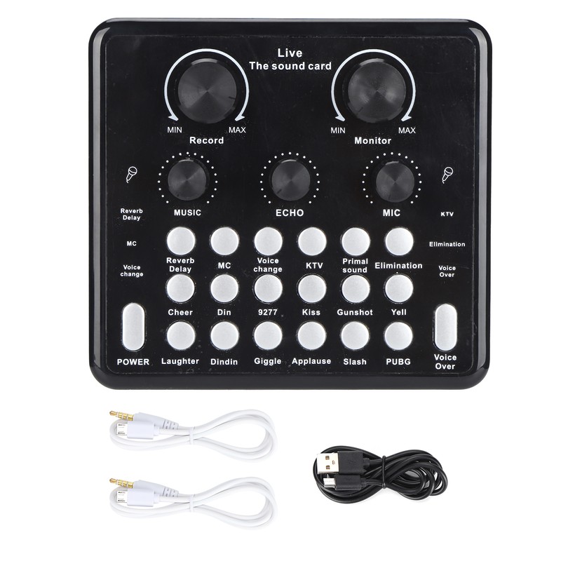 V7 Bluetooth Sound Card Set Stable Signal Sound Card Equipment
