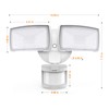 LEPOWER 30W LED Security Lights Motion Sensor Outdoor, 3200LM, 5500K,