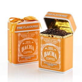 Bacha Coffee | Seville Orange Fine Flavoured Signature Nomad Collection, 100% Arabica Whole Beans, Medium Roast, 250g