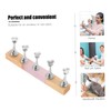 BIUDECO 1 Set Nail Practice Stand Holder for Nail Art