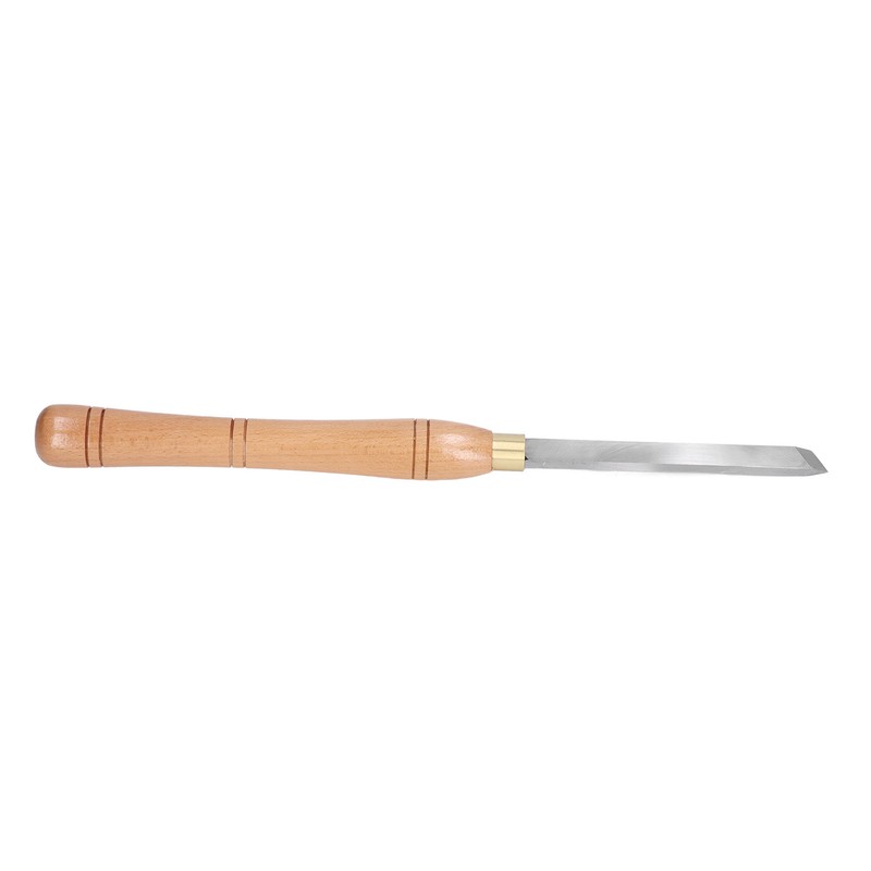 Skew Chisel HSS Lathe Turning Tool Ergonomic Beech Handle Lathe