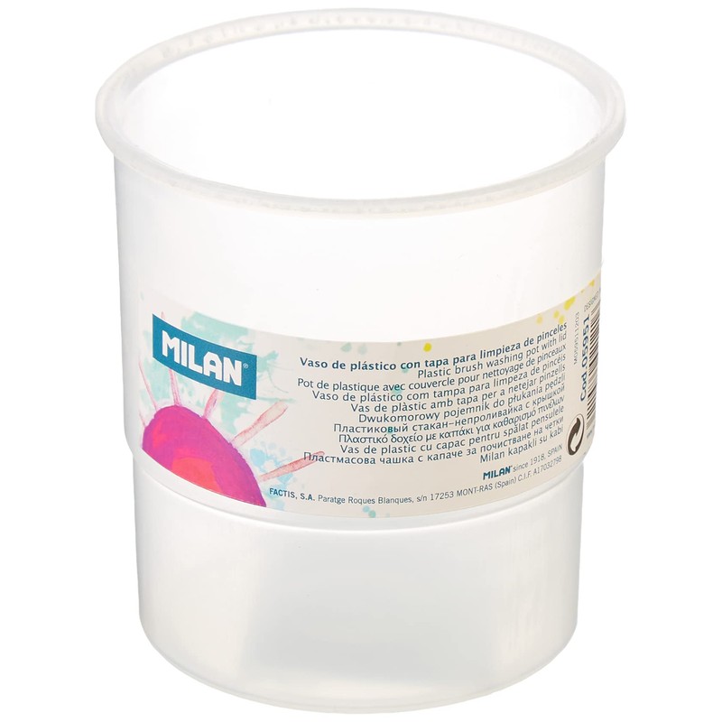 Vaso para limpieza de pinceles