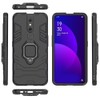 Compatible with Oppo F11 Pro Case, Metal Ring Grip Kickstand