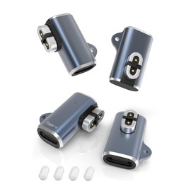 Yaekea 4Pack Adapter for Shokz Headphones Charger Magnetic Charger USB-C Converter Compatible with Aftershokz Aeropex(AS800)/OpenComm(ASC100SG)/Shokz OpenRun Pro(S810)/OpenRun