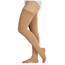 アルケア アンシルク・3 ストッキング 弾性ストッキング 18641 ライトブラウン LL