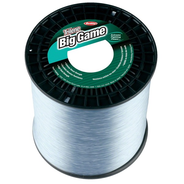 Berkley Trilene® Big Game™, Solar Collector, 30lb | 13.6kg, 5280yd | 4828m Monofilament Fishing Line, Suitable for Saltwater and Freshwater Environments Coastal Brown