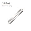 DTGN 0.4x4x25mm(DxODxL) Compression Spring - 20Pack - Good for Machinery