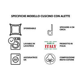 SEAT CUSHION WITH WINGS Mexico